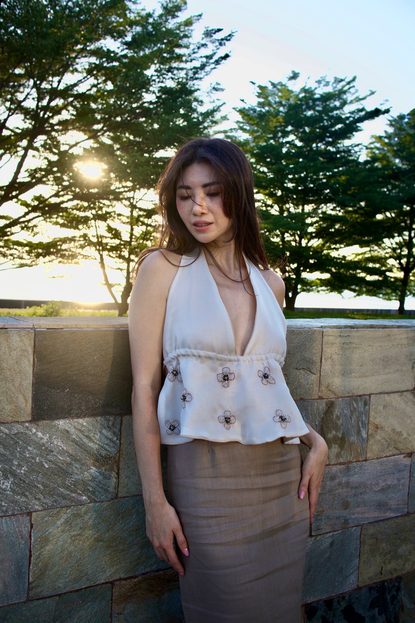 Soraya Skirt in Taupe