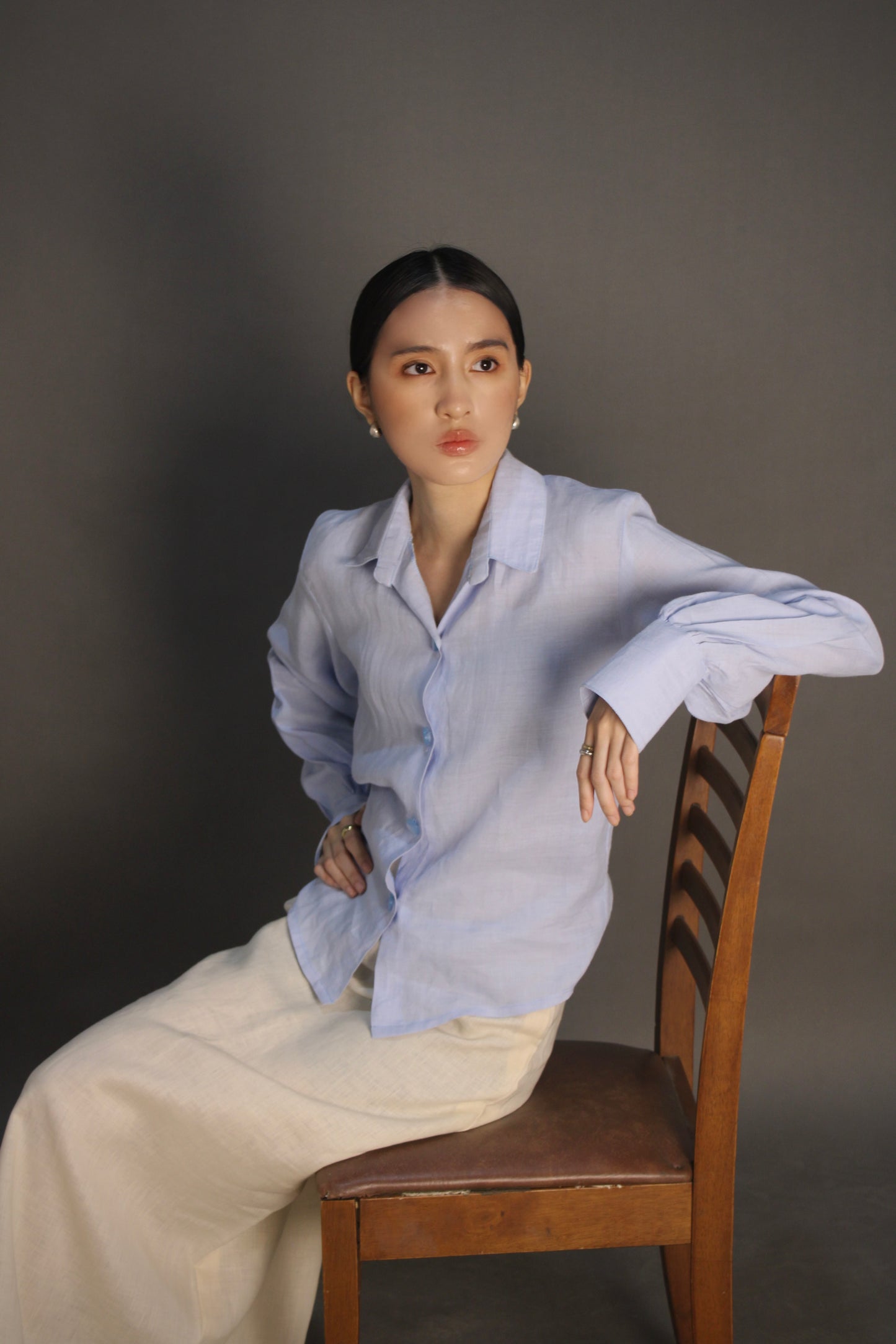 Wilson Button Down in Blue