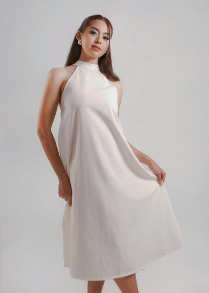 Alba Dress in White