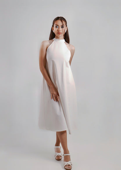 Alba Dress in White